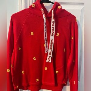 Winnie the Pooh cropped hoodie